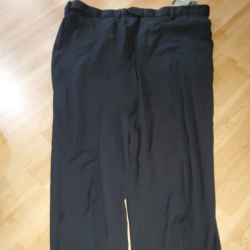 Nwt David Taylor black dress pants size 38x30
